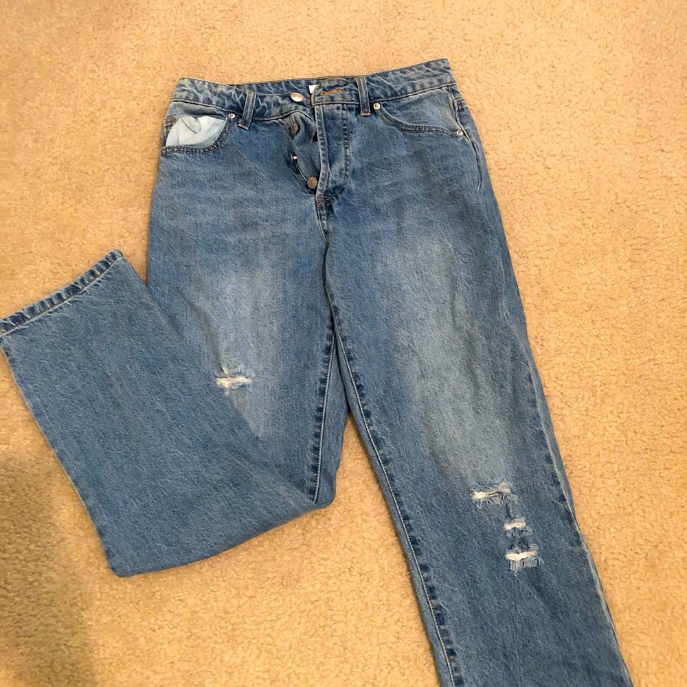 Forever 21 straight leg jeans size 26 dad jeans vintage jeans